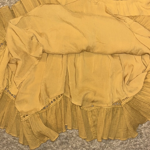 Free People Freya Mini Dress in Hay There Yellow - Picture 10 of 10